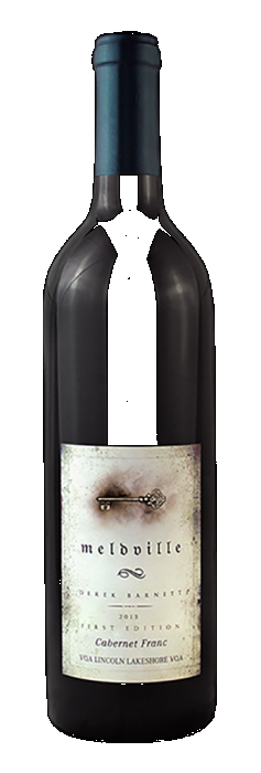Cabernet Franc, 2013, Meldville by Derek Barnett